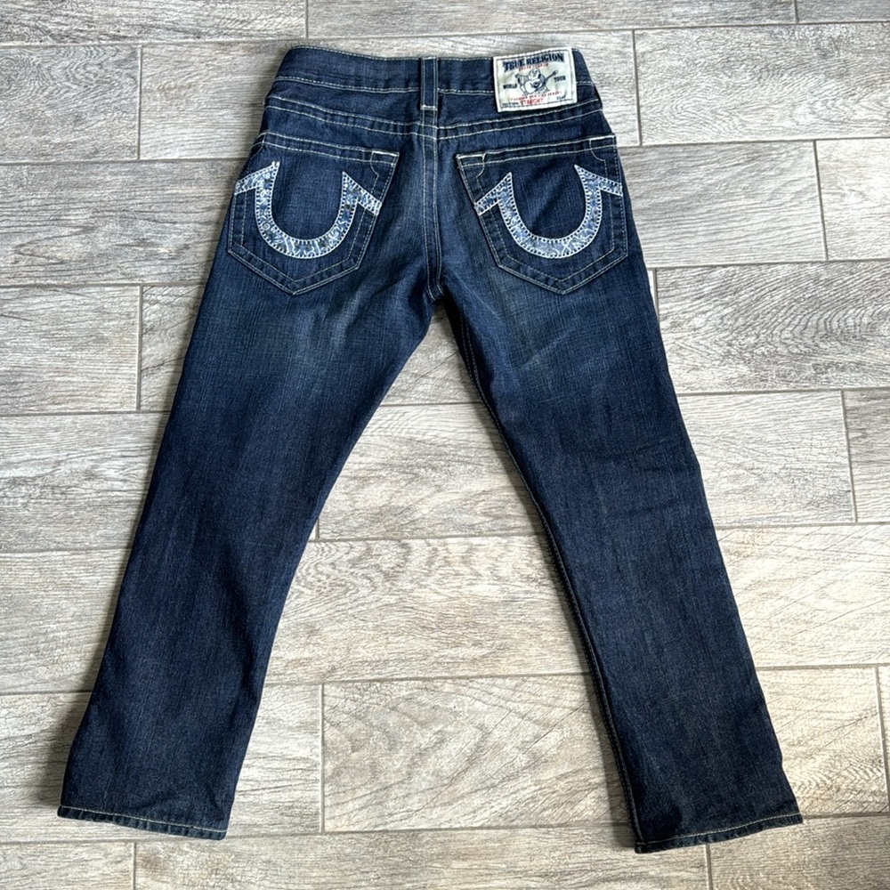 Mens True Religion Straigh leg Jeans size 28 waist